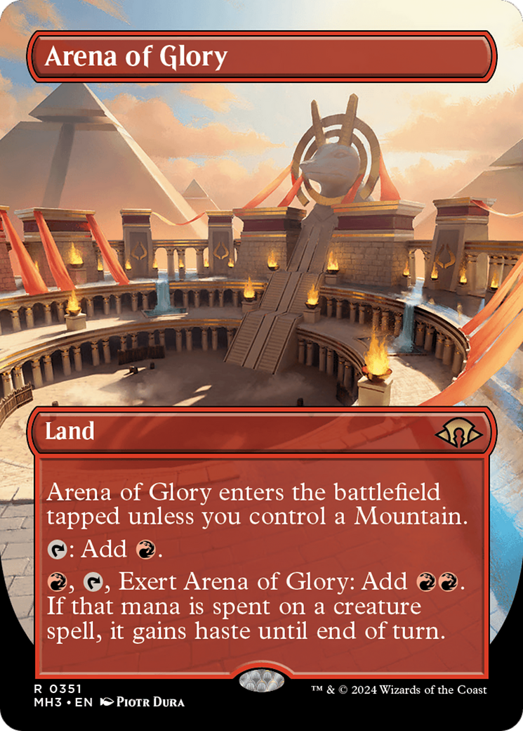 Arena of Glory (Borderless) [Modern Horizons 3] | Sanctuary Gaming