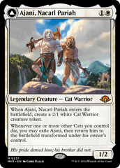 Ajani, Nacatl Pariah // Ajani, Nacatl Avenger [Modern Horizons 3] | Sanctuary Gaming