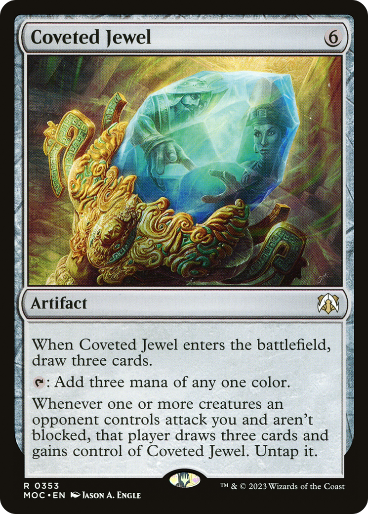 Coveted Jewel (Ripple Foil) [Modern Horizons 3 Commander] | Sanctuary Gaming