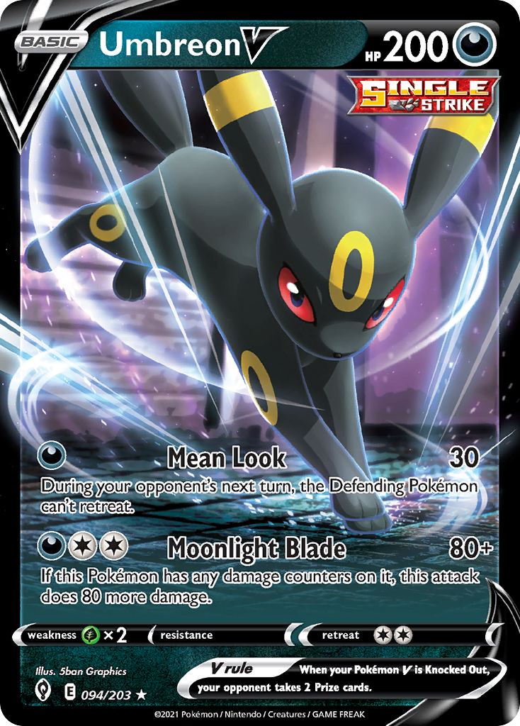 Umbreon V (094/203) (Intro Deck) [Sword & Shield: Evolving Skies] | Sanctuary Gaming