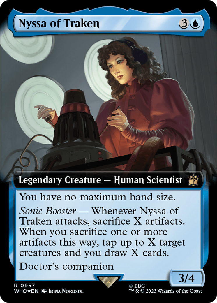 Nyssa of Traken (Extended Art) (Surge Foil) [Doctor Who] | Sanctuary Gaming
