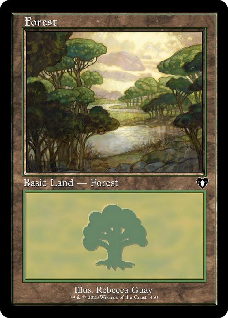 Forest (450) (Retro) [Commander Masters] | Sanctuary Gaming