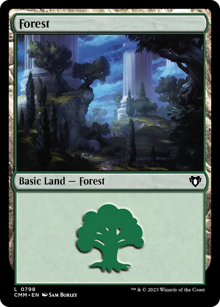 Forest (798) [Commander Masters] | Sanctuary Gaming
