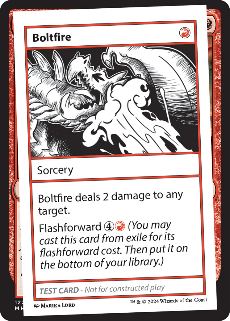 Boltfire [Mystery Booster 2 Playtest Cards] | Sanctuary Gaming