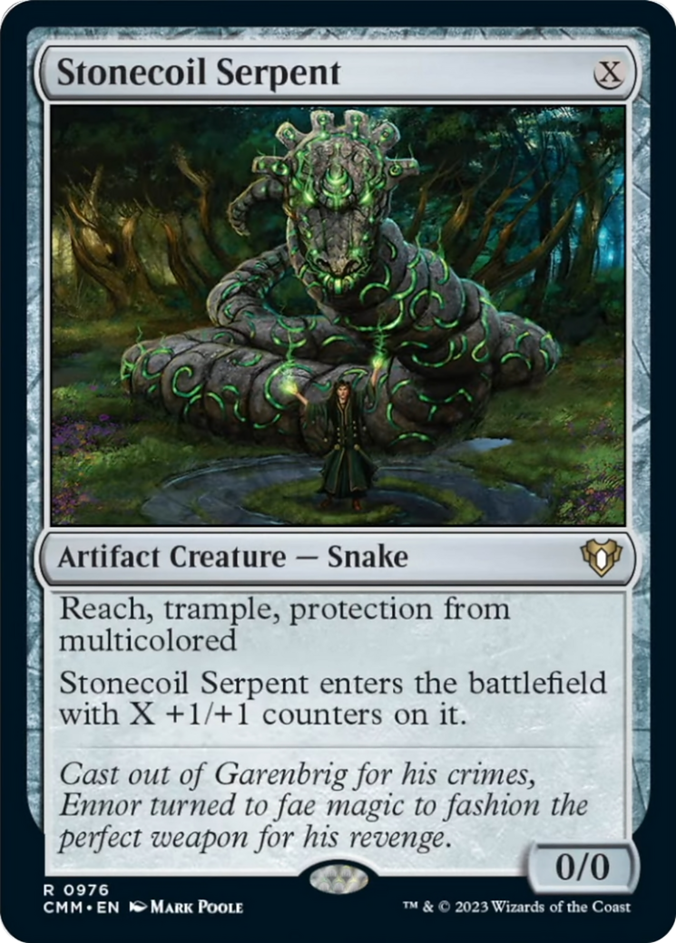 Stonecoil Serpent [Commander Masters] | Sanctuary Gaming