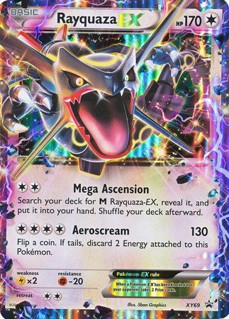 Rayquaza EX (XY69) (Jumbo Card) [XY: Black Star Promos] | Sanctuary Gaming