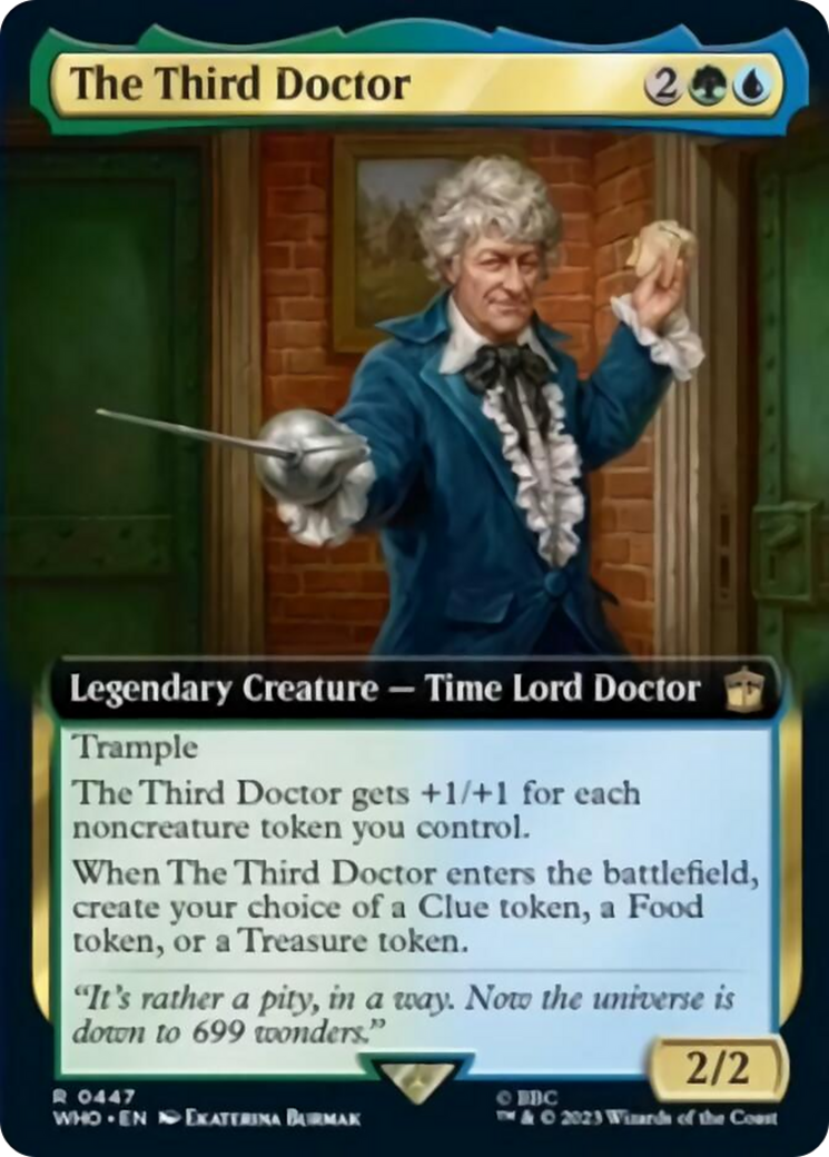 The Third Doctor (Extended Art) [Doctor Who] | Sanctuary Gaming