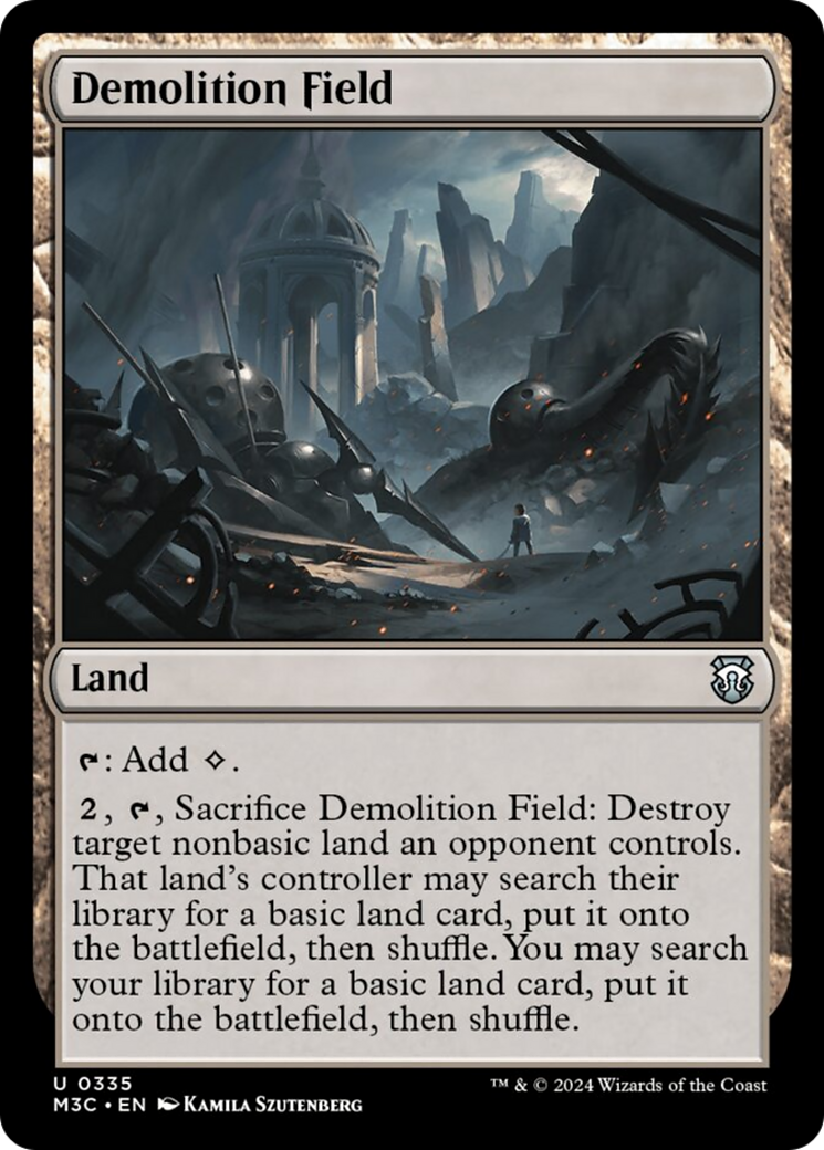 Demolition Field [Modern Horizons 3 Commander] | Sanctuary Gaming