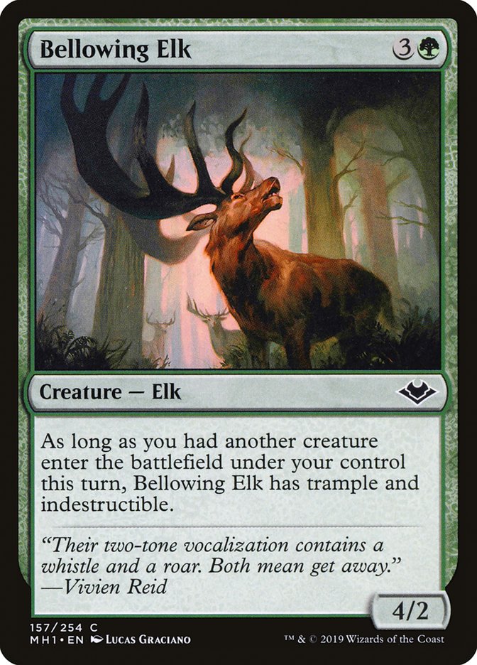 Bellowing Elk [Modern Horizons] | Sanctuary Gaming