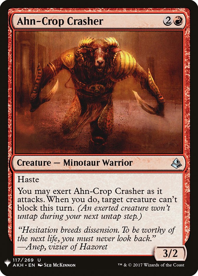 Ahn-Crop Crasher [Mystery Booster] | Sanctuary Gaming