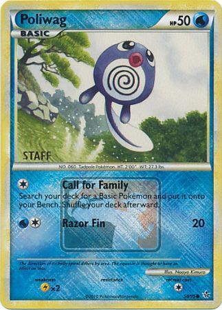 Poliwag (58/95) (League Promo Staff) [HeartGold & SoulSilver: Unleashed] | Sanctuary Gaming