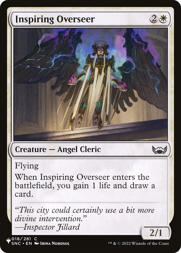 Inspiring Overseer [The List Reprints] | Sanctuary Gaming