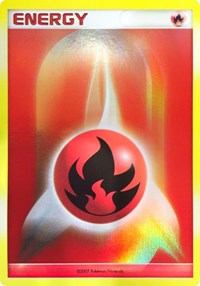 Fire Energy (2007 2008 League Promo) [League & Championship Cards] | Sanctuary Gaming