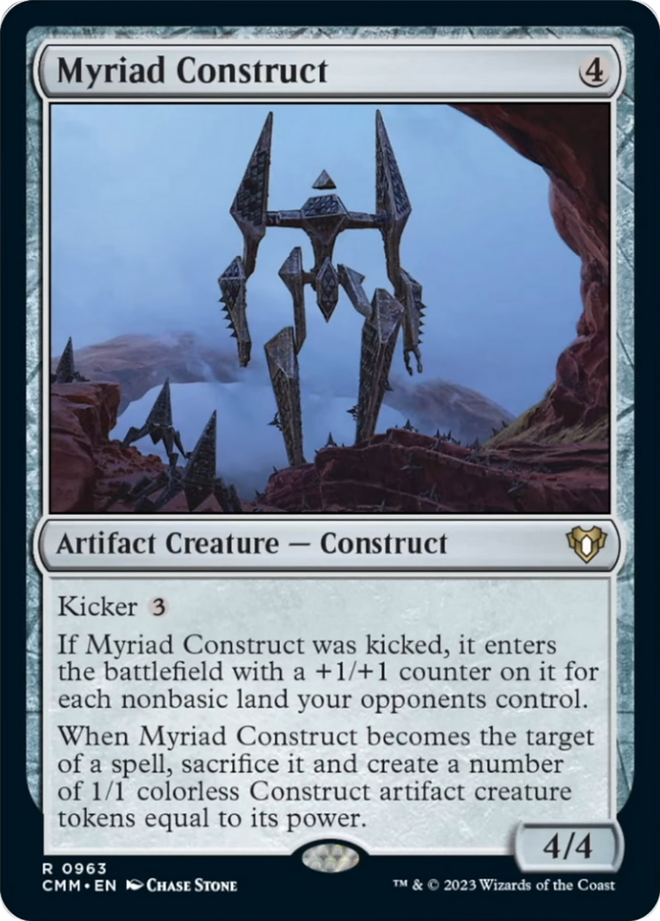 Myriad Construct [Commander Masters] | Sanctuary Gaming