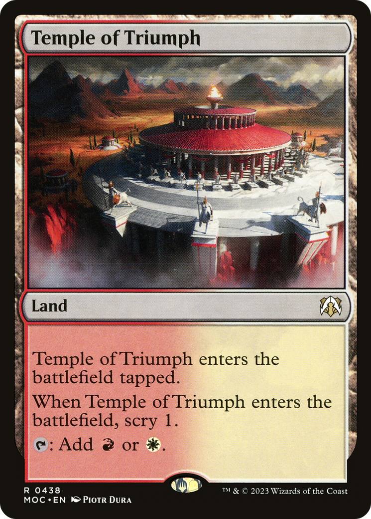 Temple of Triumph [March of the Machine Commander] | Sanctuary Gaming