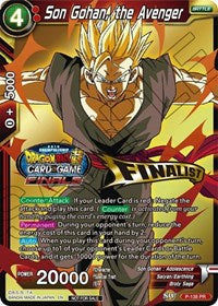 Son Gohan, the Avenger (Championship Final 2019) (Finalist) (P-138) [Tournament Promotion Cards] | Sanctuary Gaming