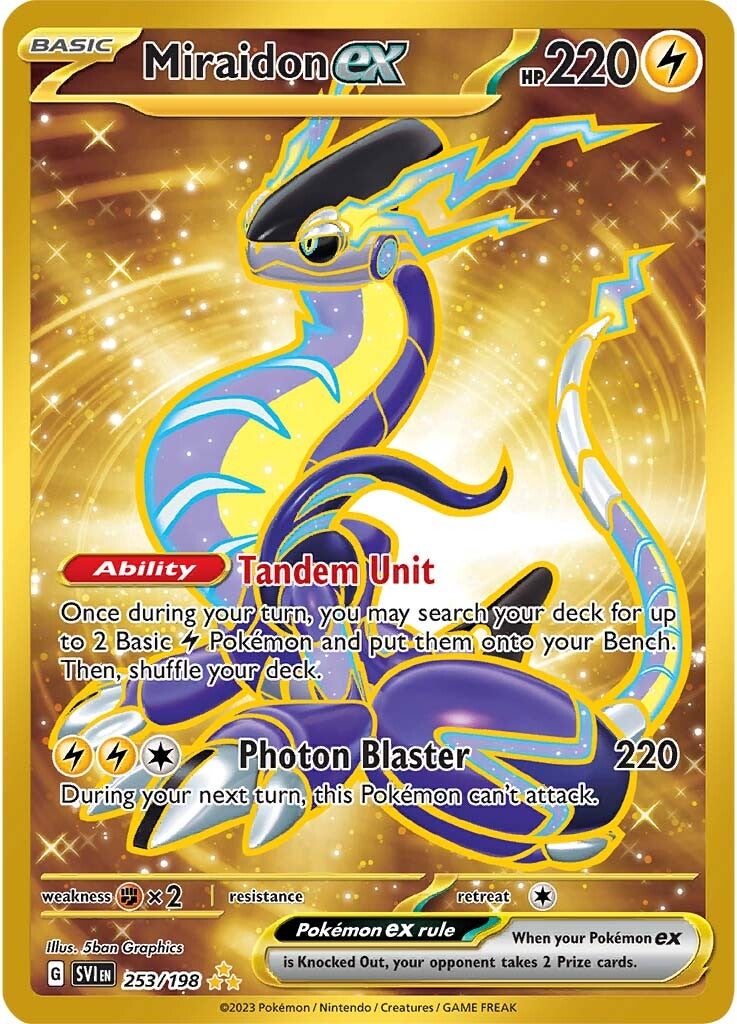 Miraidon ex (253/198) [Scarlet & Violet: Base Set] | Sanctuary Gaming