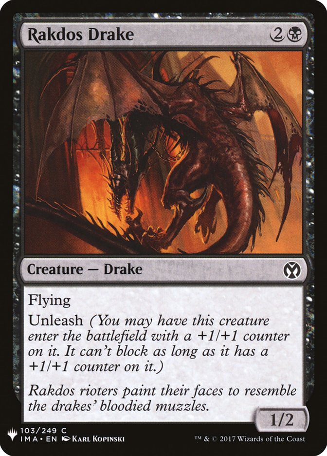 Rakdos Drake [Mystery Booster] | Sanctuary Gaming