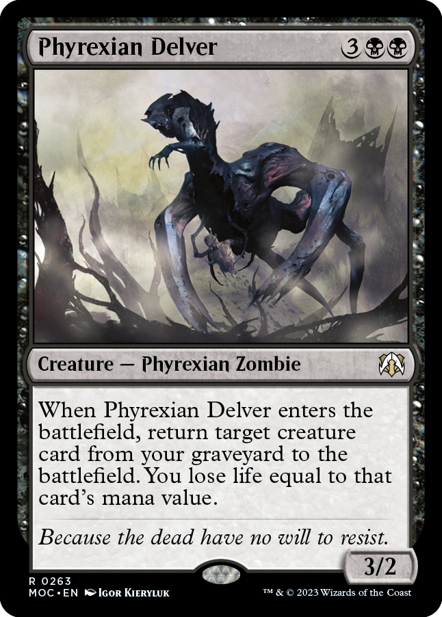 Phyrexian Delver [March of the Machine Commander] | Sanctuary Gaming
