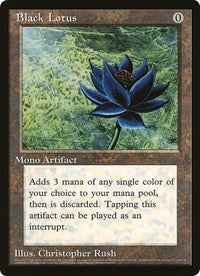 Black Lotus (Oversized) [Oversize Cards] | Sanctuary Gaming