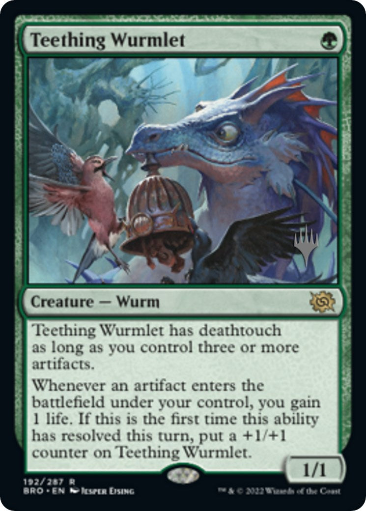 Teething Wurmlet (Promo Pack) [The Brothers' War Promos] | Sanctuary Gaming