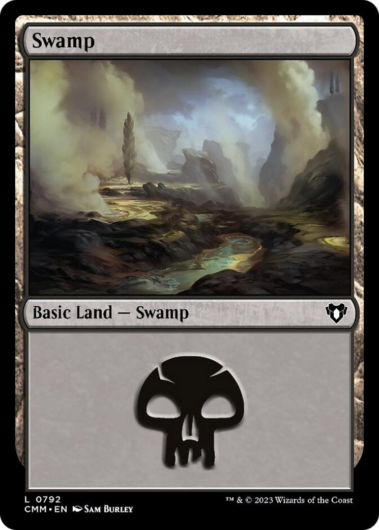 Swamp (792) [Commander Masters] | Sanctuary Gaming