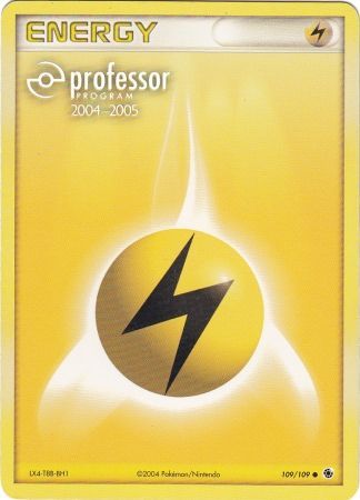 Lightning Energy (109/109) (2004 2005) [Professor Program Promos] | Sanctuary Gaming