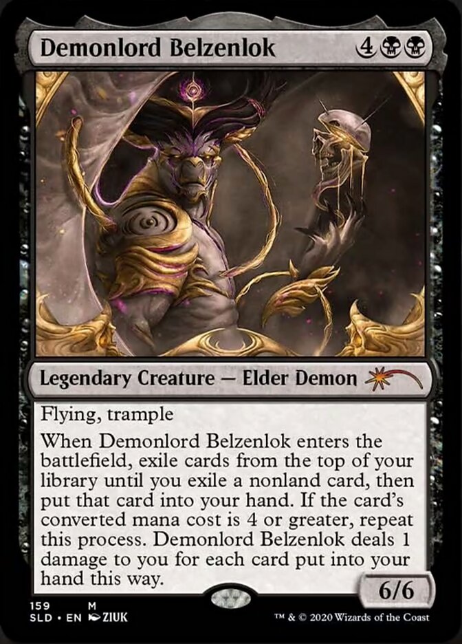 Demonlord Belzenlok (Foil Etched) [Secret Lair Drop Series] | Sanctuary Gaming