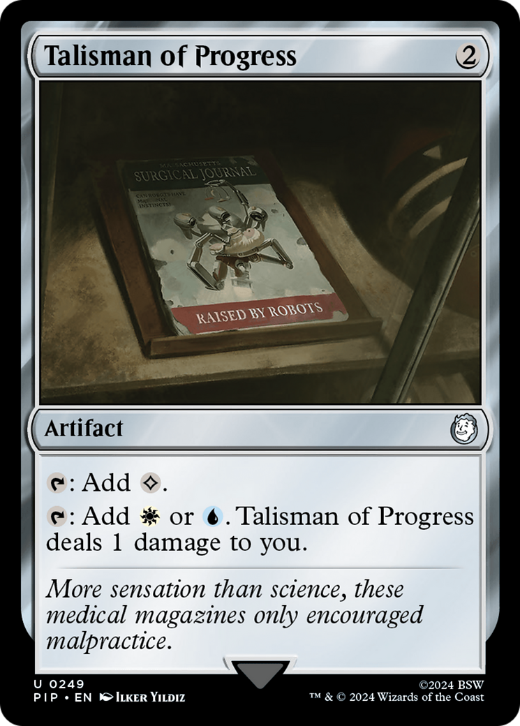Talisman of Progress [Fallout] | Sanctuary Gaming