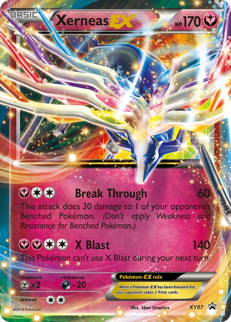 Xerneas EX (XY07) [XY: Black Star Promos] | Sanctuary Gaming