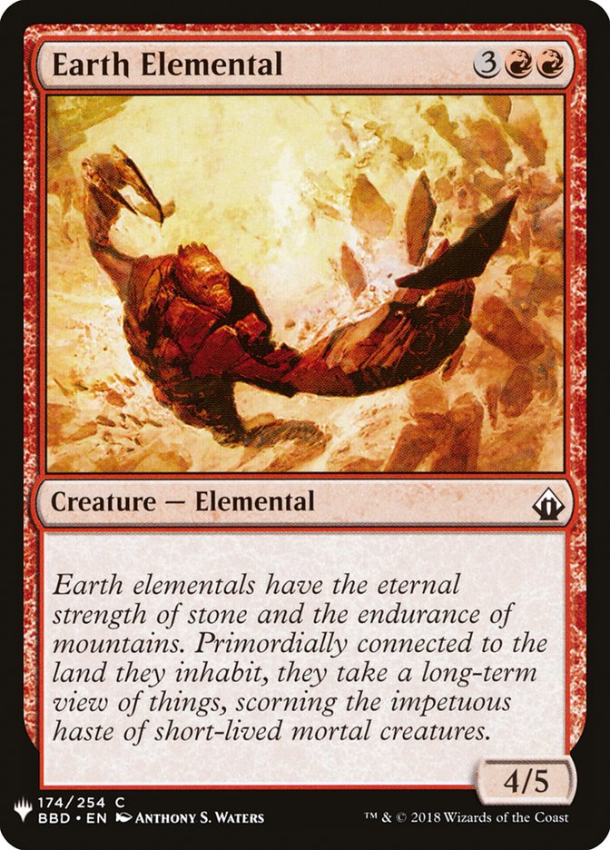 Earth Elemental [Mystery Booster] | Sanctuary Gaming