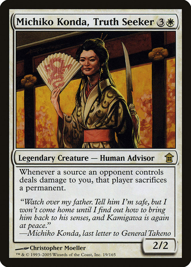 Michiko Konda, Truth Seeker [Saviors of Kamigawa] | Sanctuary Gaming