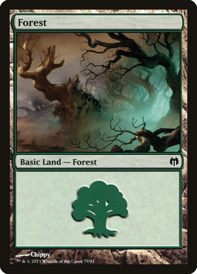 Forest (79) [Duel Decks: Heroes vs. Monsters] | Sanctuary Gaming