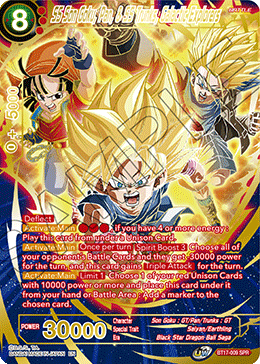 SS Son Goku, Pan, & SS Trunks, Galactic Explorers (SPR) (BT17-009) [Ultimate Squad] | Sanctuary Gaming