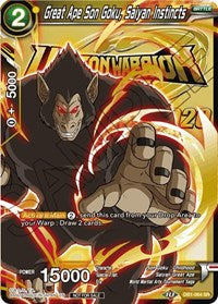 Great Ape Son Goku, Saiyan Instincts (DB1-064) [Tournament Promotion Cards] | Sanctuary Gaming