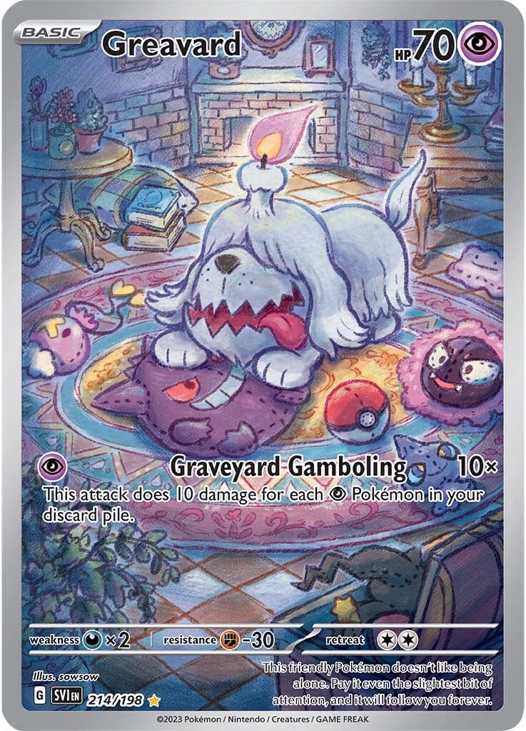 Greavard (214/198) [Scarlet & Violet: Base Set] | Sanctuary Gaming