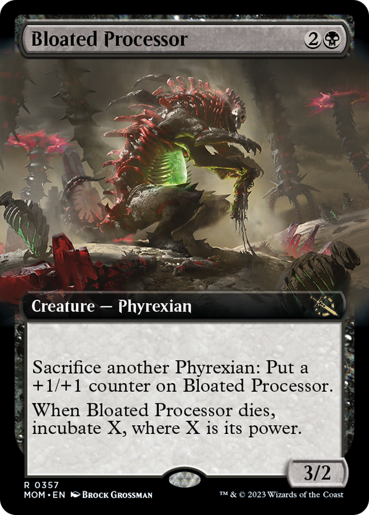 Bloated Processor (Extended Art) [March of the Machine] | Sanctuary Gaming