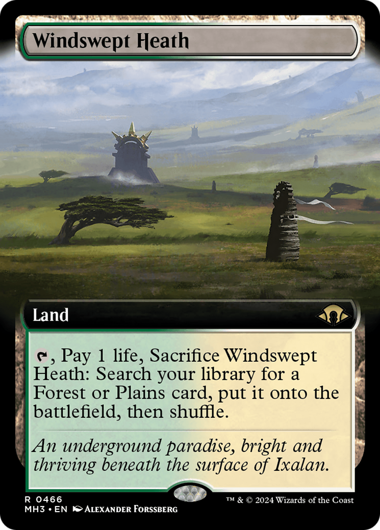 Windswept Heath (Extended Art) [Modern Horizons 3] | Sanctuary Gaming