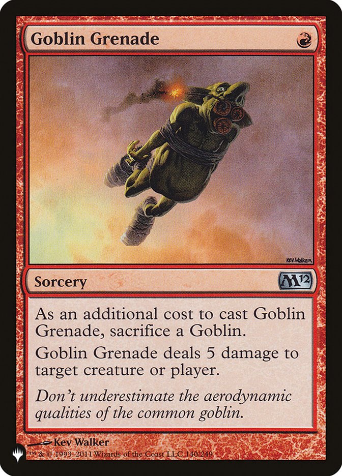 Goblin Grenade [The List] | Sanctuary Gaming