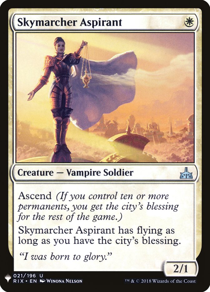 Skymarcher Aspirant [Mystery Booster] | Sanctuary Gaming