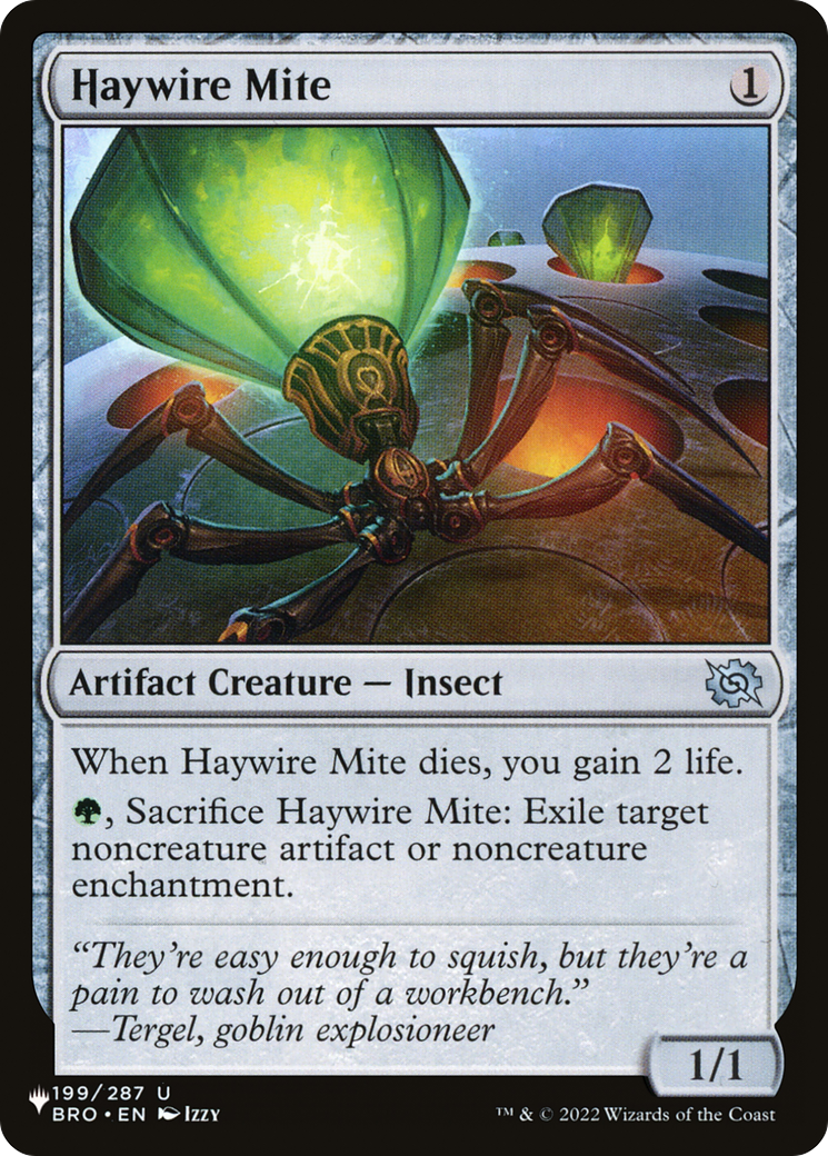 Haywire Mite [The List Reprints] | Sanctuary Gaming