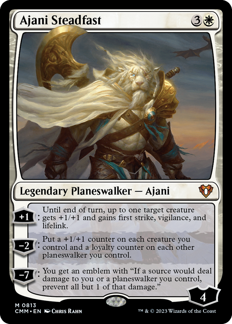 Ajani Steadfast [Commander Masters] | Sanctuary Gaming