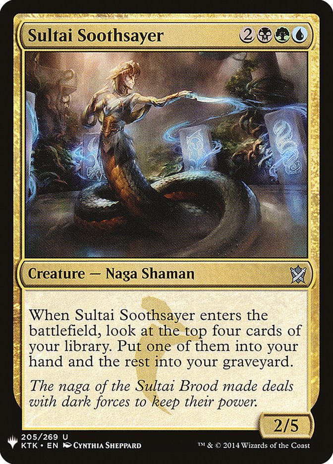 Sultai Soothsayer [Mystery Booster] | Sanctuary Gaming