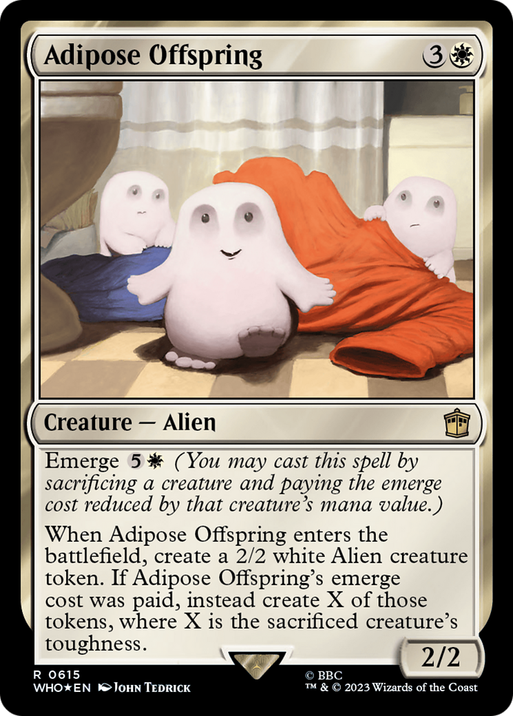 Adipose Offspring (Surge Foil) [Doctor Who] | Sanctuary Gaming