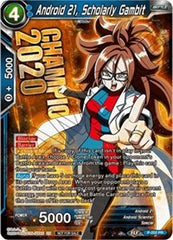 Android 21, Scholarly Gambit (P-202) [Promotion Cards] | Sanctuary Gaming