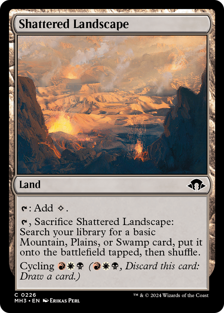 Shattered Landscape [Modern Horizons 3] | Sanctuary Gaming