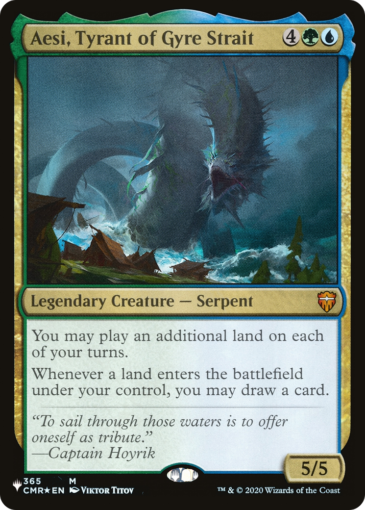 Aesi, Tyrant of Gyre Strait [The List Reprints] | Sanctuary Gaming