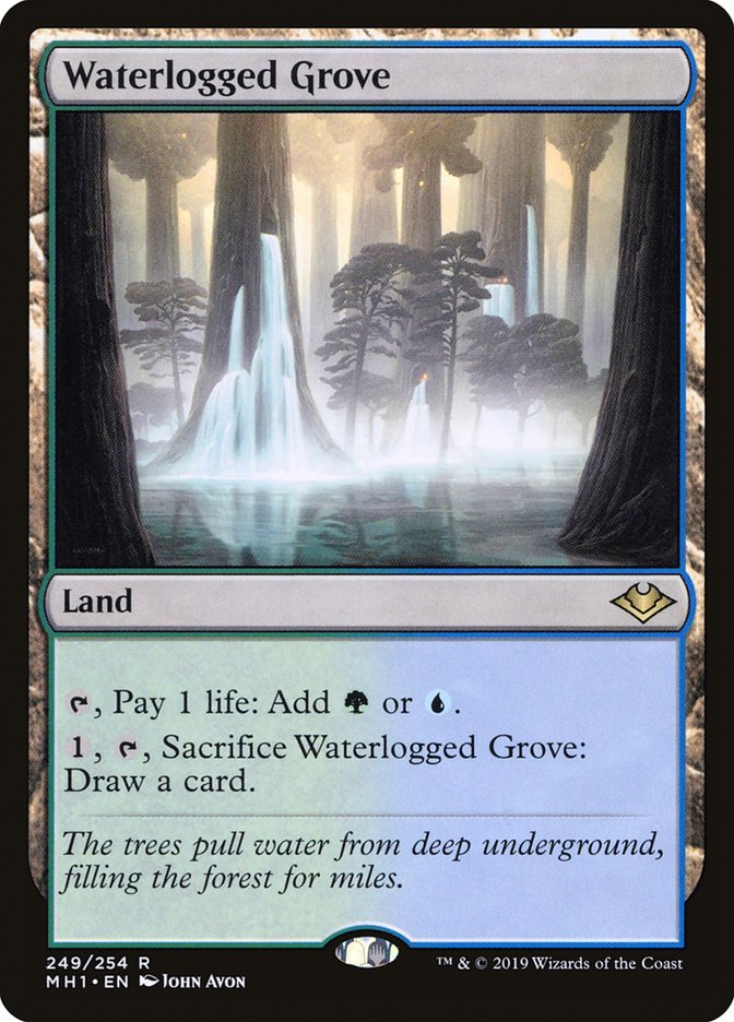 Waterlogged Grove [Modern Horizons] | Sanctuary Gaming