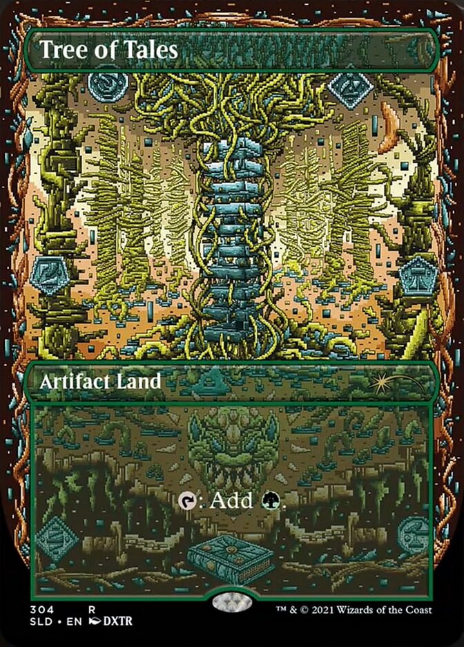 Tree of Tales (Borderless) [Secret Lair Drop Series] | Sanctuary Gaming