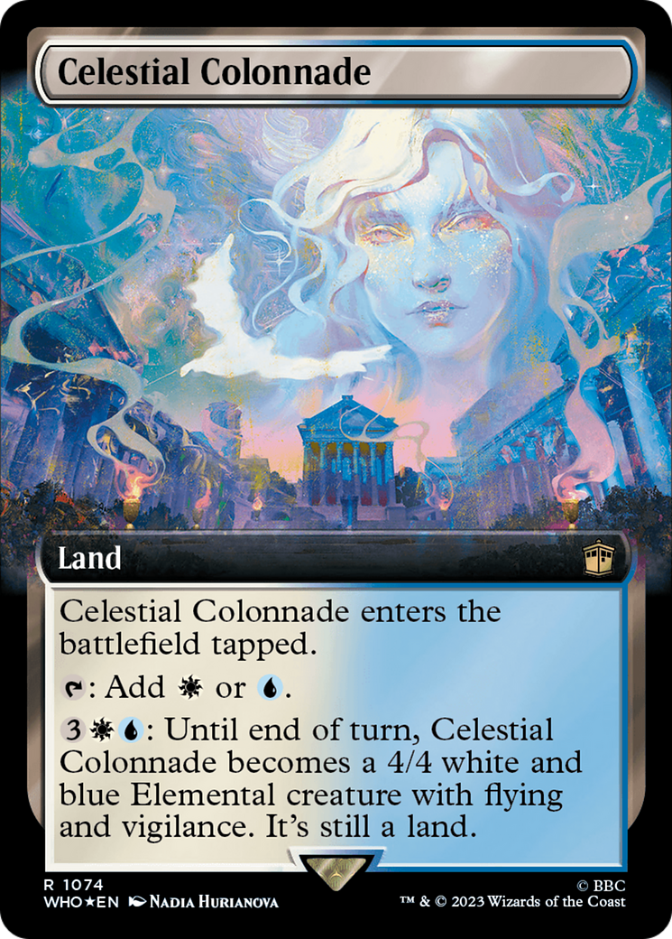 Celestial Colonnade (Extended Art) (Surge Foil) [Doctor Who] | Sanctuary Gaming
